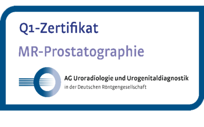 Q1-Zertifizierung für Prostata-MRT