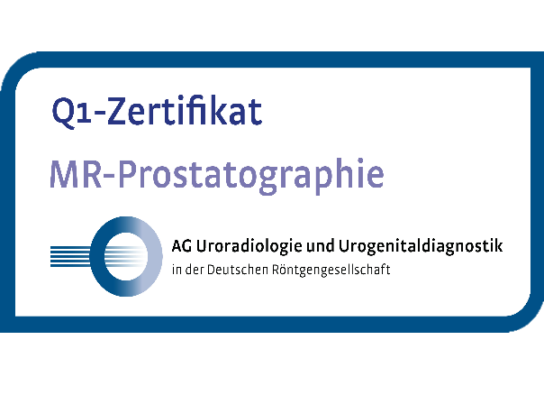 Q1-Zertifizierung für Prostata-MRT