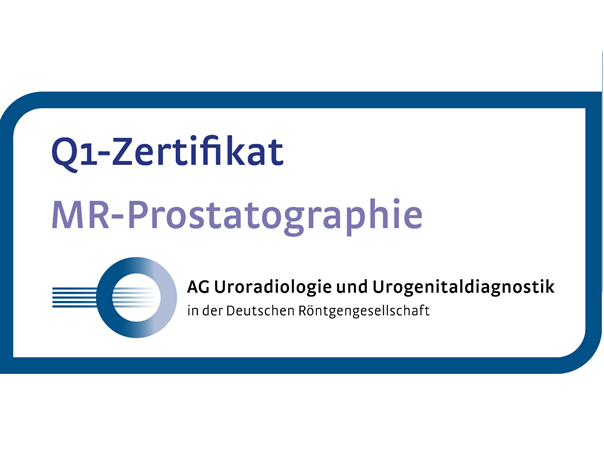 Q-1 Zertifizierung für Prostata-MRT