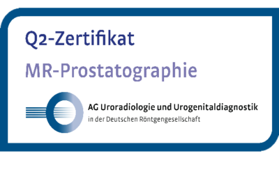 Q1-/ Q2-Zertifizierung für Prostata-MRT